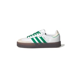 Tênis Adidas Sambae Feminino Branco/Verde IE9105