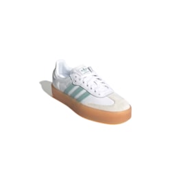 Tênis Adidas Sambae Feminino Branco/Verde JP5609