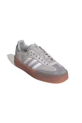 Tênis Adidas Sambae Feminino Cinza/Branco IE9108