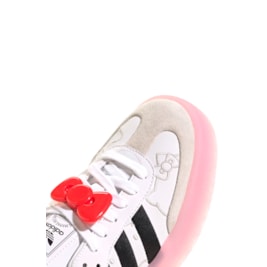 Tênis Adidas Sambae Hello Kitty Branco/Preto/Rosa IG4450