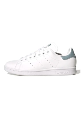 Tenis Adidas Stan Smith Feminino Branco/Cinza