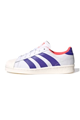 Tênis Adidas Superstar 82 Branco/Azul IE3054