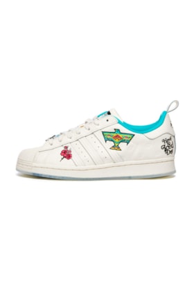 Tenis Adidas Superstar Arizona Branco/Verde Tenis Adidas Superstar Arizona Branco/Verde