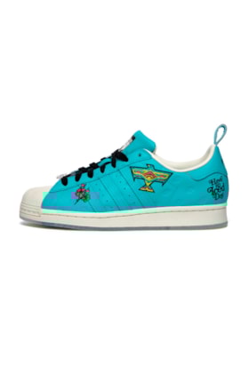 Tenis Adidas Superstar Arizona Verde/Branco Tenis Adidas Superstar Arizona Verde/Branco