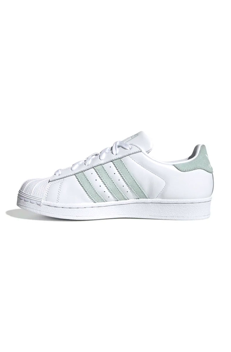 Adidas superstar feminino on sale verde