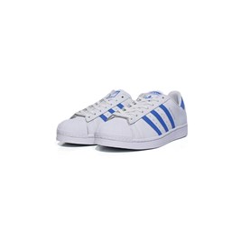 Tênis Adidas Superstar Branco/Azul