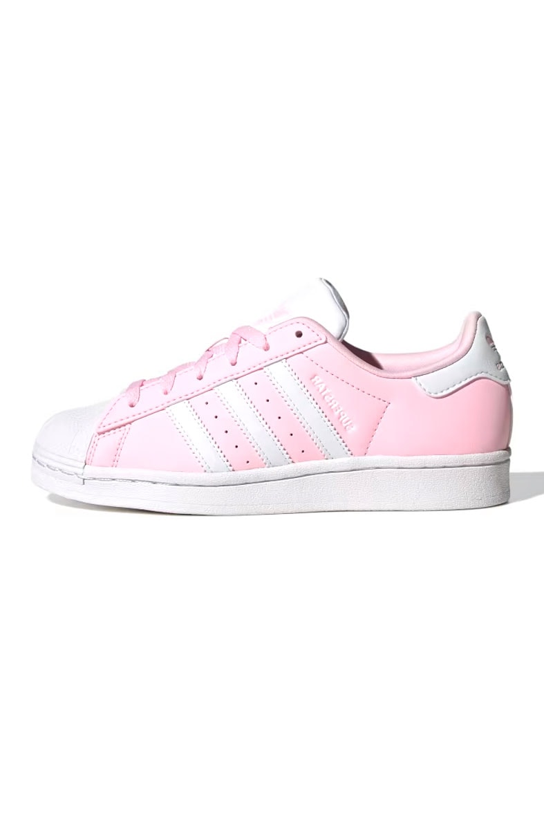 Adidas superstar shop rosa com pelo