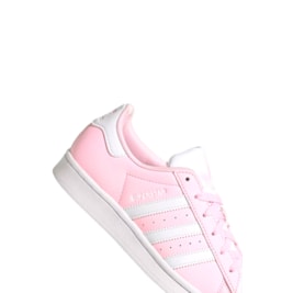 Tênis Adidas Superstar J Feminino Rosa/Branco IG0252