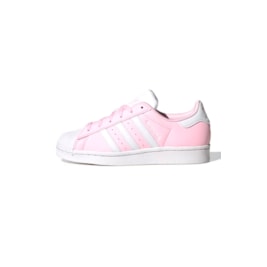 Tênis Adidas Superstar J Feminino Rosa/Branco IG0252