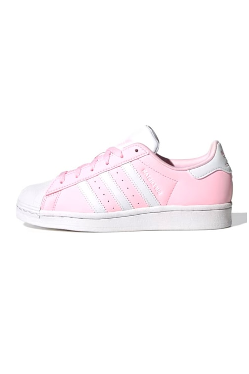 Tênis Adidas Superstar J Feminino Rosa/Branco IG0252