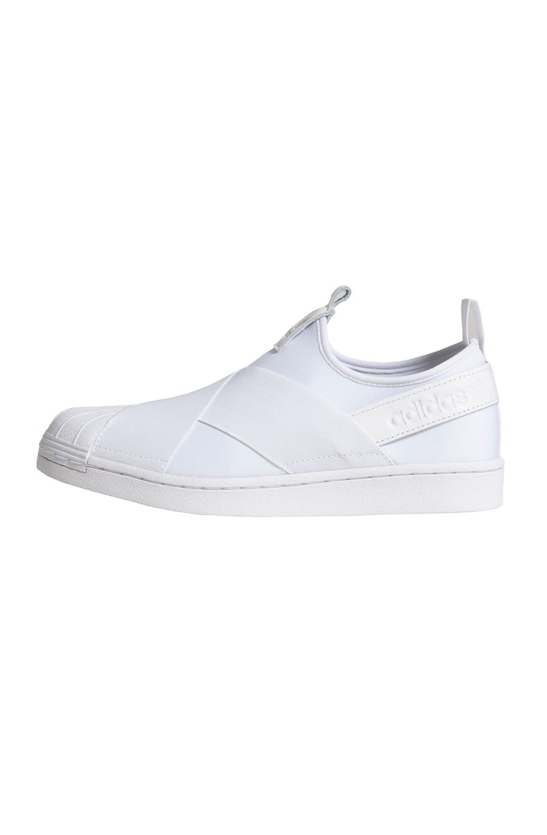 Tênis adidas superstar slip best sale on branco