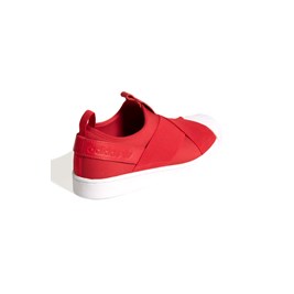 Tênis Adidas Superstar Slip On Feminino Vermelho/Branco