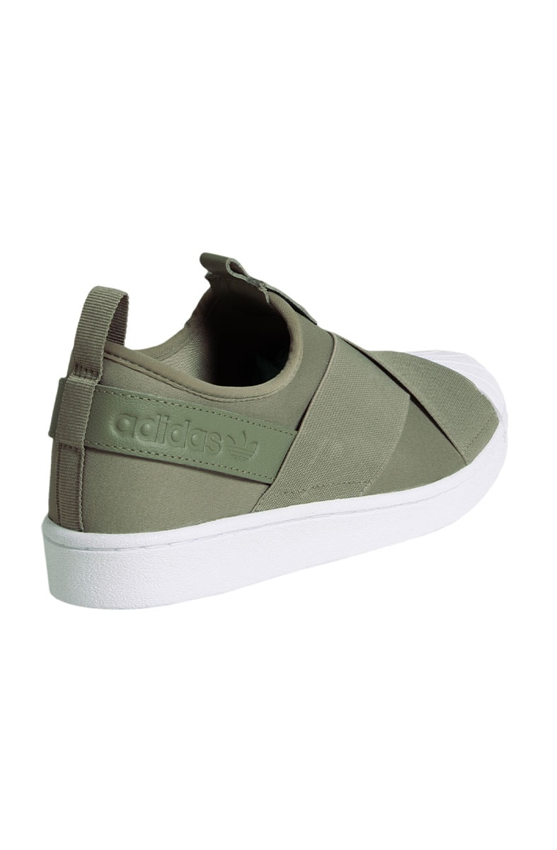 Adidas superstar outlet slip on verde