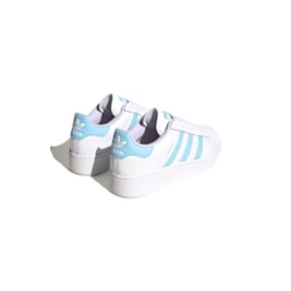 Tênis Adidas Superstar XLG Branco/Azul IF3003