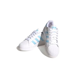 Tênis Adidas Superstar XLG Branco/Azul IF3003