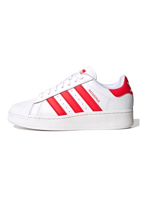 Tênis Adidas Superstar XLG Branco/Vermelho