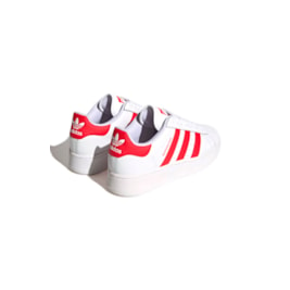 Tênis Adidas Superstar XLG Branco/Vermelho