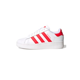 Tênis Adidas Superstar XLG Branco/Vermelho