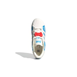 Tênis Adidas Superstar XLG Hello Kitty Azul/Branco IG4477