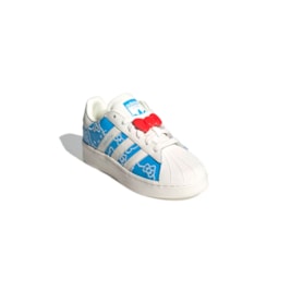 Tênis Adidas Superstar XLG Hello Kitty Azul/Branco IG4477