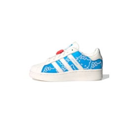 Tênis Adidas Superstar XLG Hello Kitty Azul/Branco IG4477