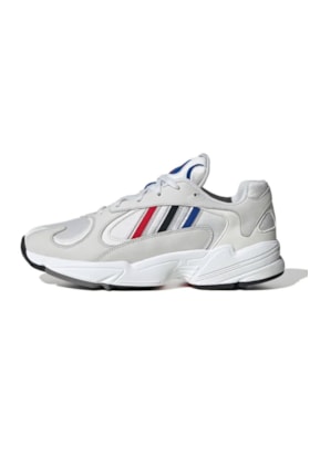 Tenis Adidas Yung 1 Branco/Cinza Branco/Cinza 38 Tenis Adidas Yung 1 Branco/Cinza Branco/Cinza 38