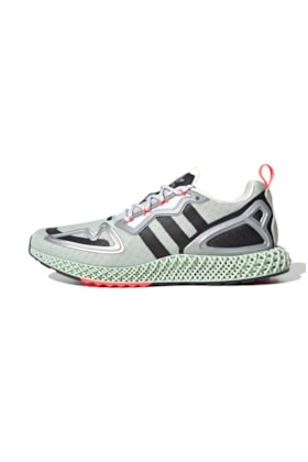 Tenis Adidas Zx 2K 4D Cinza/Verde Tenis Adidas Zx 2K 4D Cinza/Verde