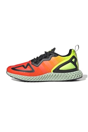 Tenis Adidas Zx 2K 4D Vermelho/Amarelo Tenis Adidas Zx 2K 4D Vermelho/Amarelo