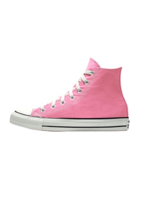 Tenis Converse Chuck Taylor All Star High Rosa/Branco Tenis Converse Chuck Taylor All Star High Rosa/Branco
