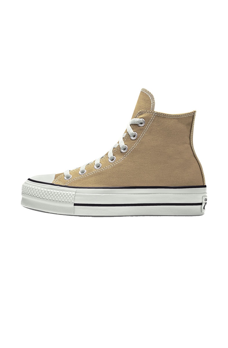 Khaki converse clearance