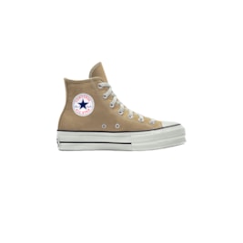 Tenis CONVERSE Chuck Taylor ALL STAR Lift Plataforma High Bege/Caqui