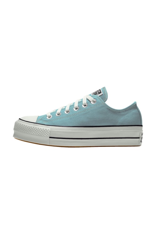 Tenis Converse Chuck Taylor All Star Lift Plataforma Low Azul Bebe Newskull Tenis Converse Chuck Taylor All Star Lift Plataforma Low Azul Bebe Newskull