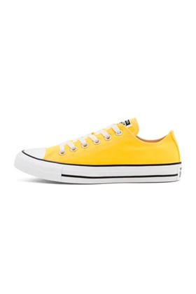 Tenis Converse Chuck Taylor All Star Low Amarelo/Branco Tenis Converse Chuck Taylor All Star Low Amarelo/Branco
