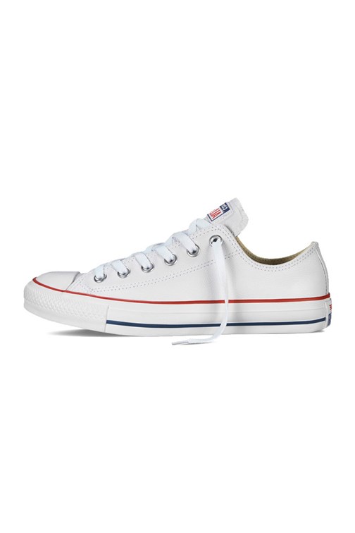 Tenis Converse Chuck Taylor All Star Low Couro Branco