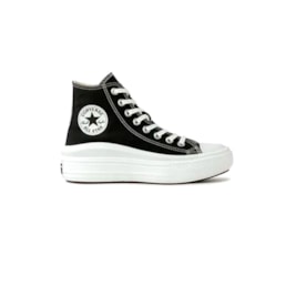 Tenis Converse Chuck Taylor All-Star Plataforma Hi Move Preto/Branco -  NewSkull