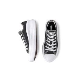 Tenis Converse Chuck Taylor All-Star Plataforma Lift Move Preto/Branco CT15920001