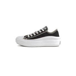 Tenis Converse Chuck Taylor All-Star Plataforma Lift Move Preto/Branco CT15920001