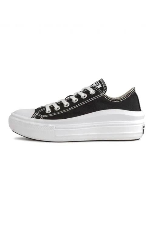 Tenis Converse Chuck Taylor All-Star Plataforma Lift Move Preto/Branco CT15920001