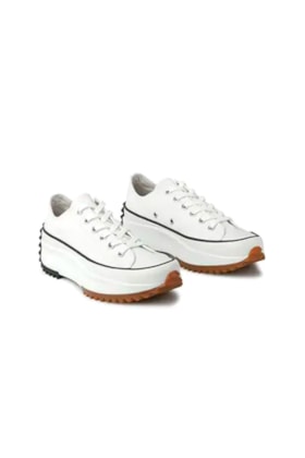 Tenis Converse Chuck Taylor All Star Run Star Hike Lift Branco/Preto/Marrom