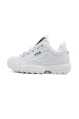 Tenis Fila Disruptor 2 Premium Feminino Branco/Azul