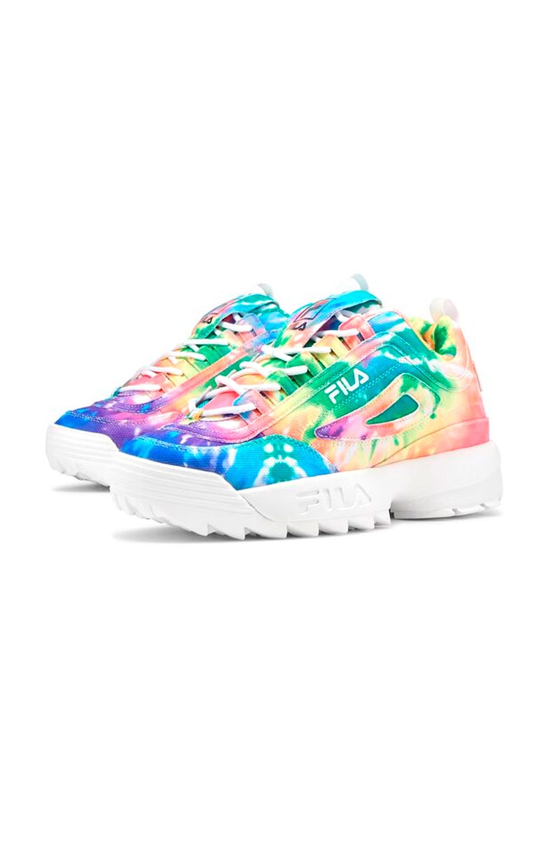 fila tie dye moletom com capuz