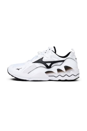 Tenis Mizuno SportStyle Wave Rider Wr-1 Branco/Preto Tenis Mizuno SportStyle Wave Rider Wr-1 Branco/Preto
