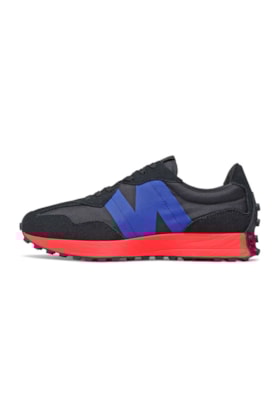 Tenis New Balance 327 MS327CPB Preto/Azul/vermelho Tenis New Balance 327 MS327CPB Preto/Azul/vermelho
