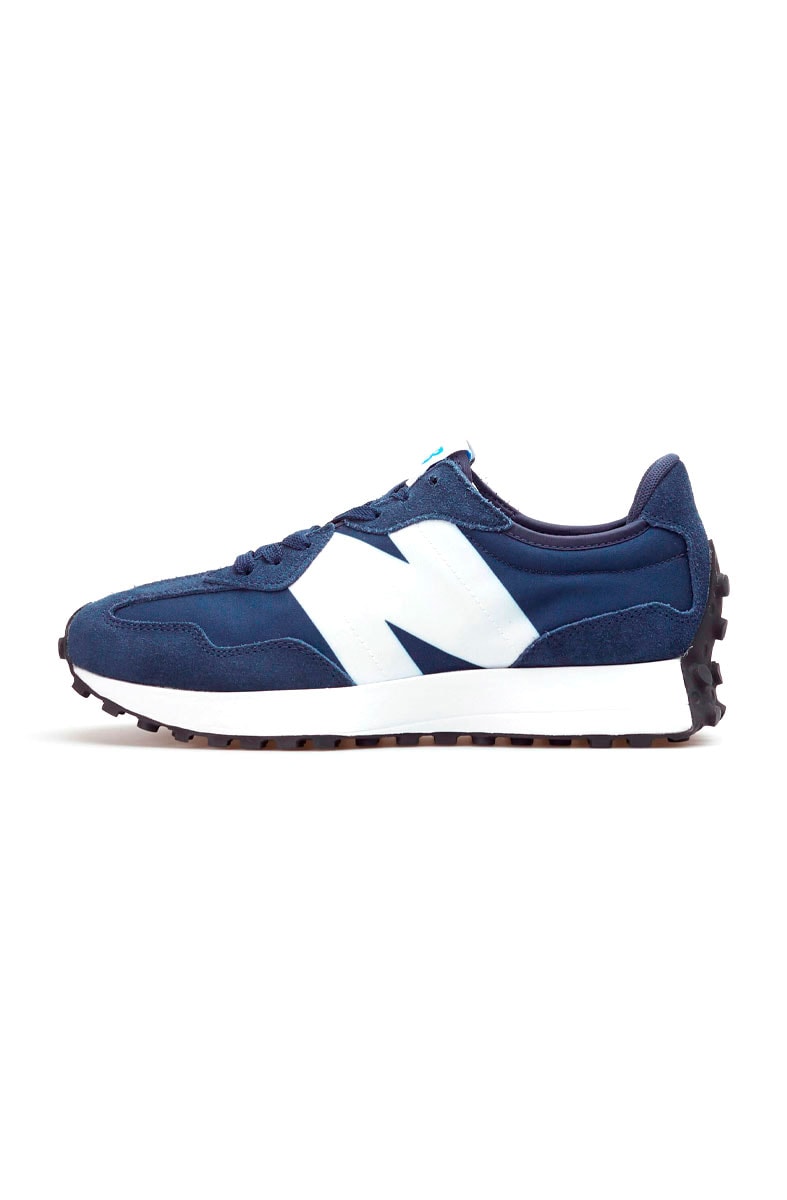 New balance hot sale 327 azul marinho