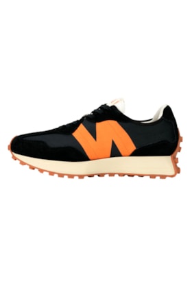 Tênis New Balance 327 MS327DH1 Preto/Marrom Tênis New Balance 327 MS327DH1 Preto/Marrom
