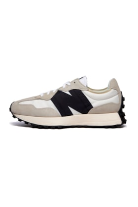 Tênis New Balance 327 MS327FJ Cinza/Preto Tênis New Balance 327 MS327FJ Cinza/Preto