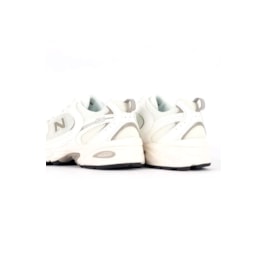 Tenis New Balance 530 Branco/Marrom Claro U530CSB