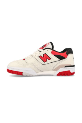 Tênis New Balance 550 BB550VTB Off White/Vermelho