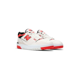 Tênis New Balance 550 BB550VTB Off White/Vermelho