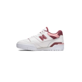 Tênis New Balance 550 BBW550DP Bege Claro/Bordô